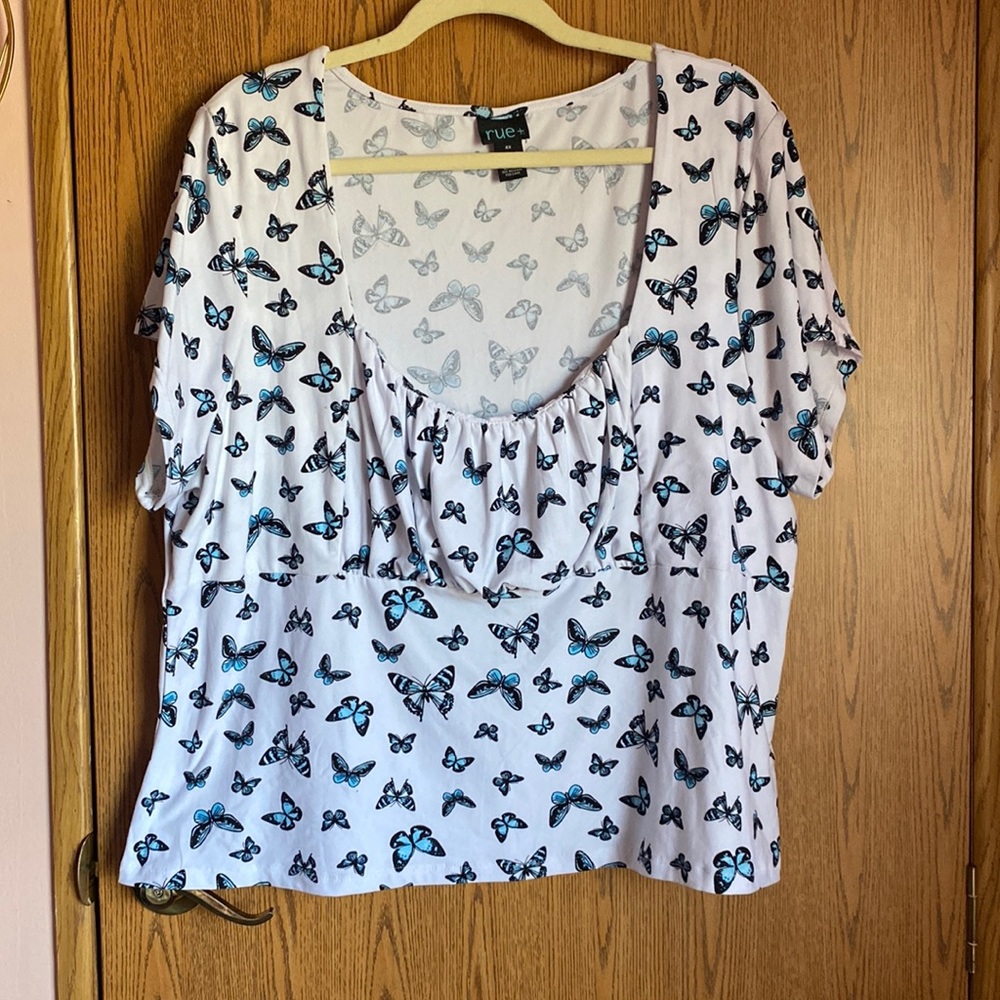 Crop Butterfly Top